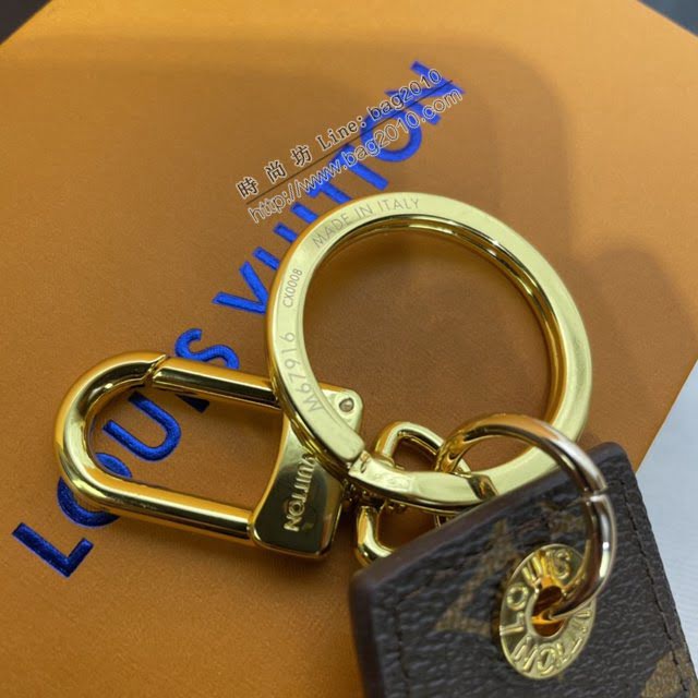 LOUIS VUITTON專櫃新款包包 路易威登ENCHAPPES鑰匙扣 LV老花包飾  ydh4060